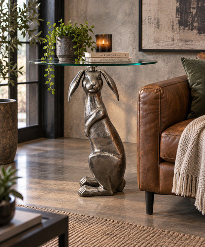 Rabbit beistelltisch glas - -, &