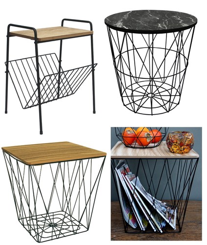 Retro beistelltisch metall - retro,