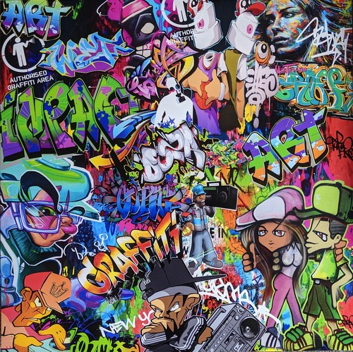 Graffiti street art couchtisch - graffiti,