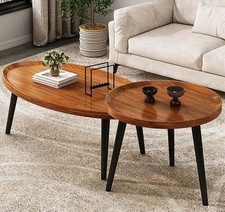 2 Stück Satztisch Couchtisch