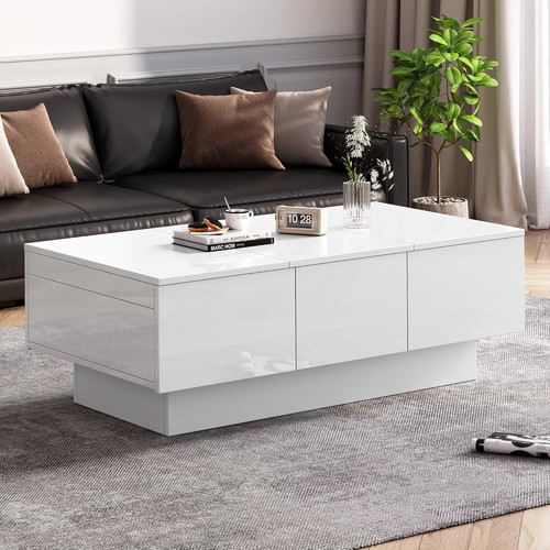 Couchtisch holz mittig - couchtisch,